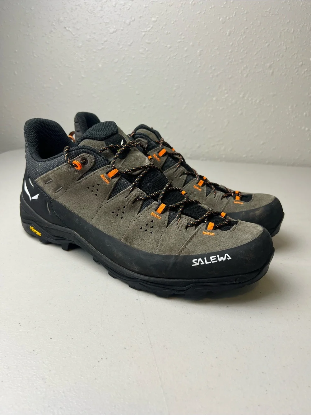 Salewa Alp Trainer 2 GTX Low Hiking Shoe Men’s Size 10.5 Brown/Black